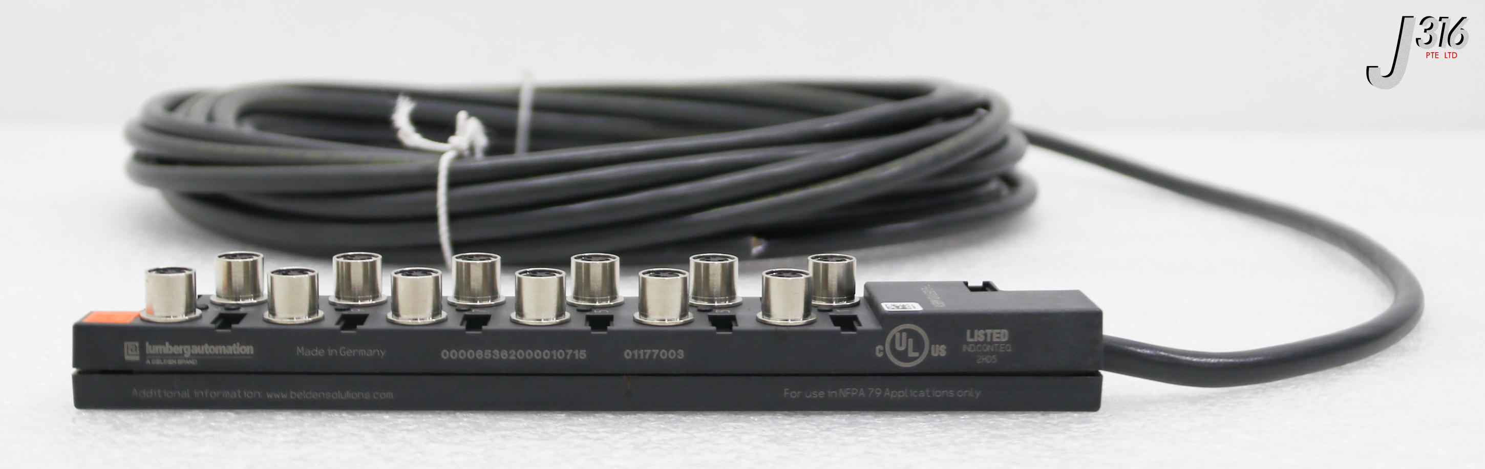 ライブ写真「14」 36682 IPF ELECTRONIC CABLE DISTRIBUTOR, 12X M8 3 PIN NEW) VK 00 10